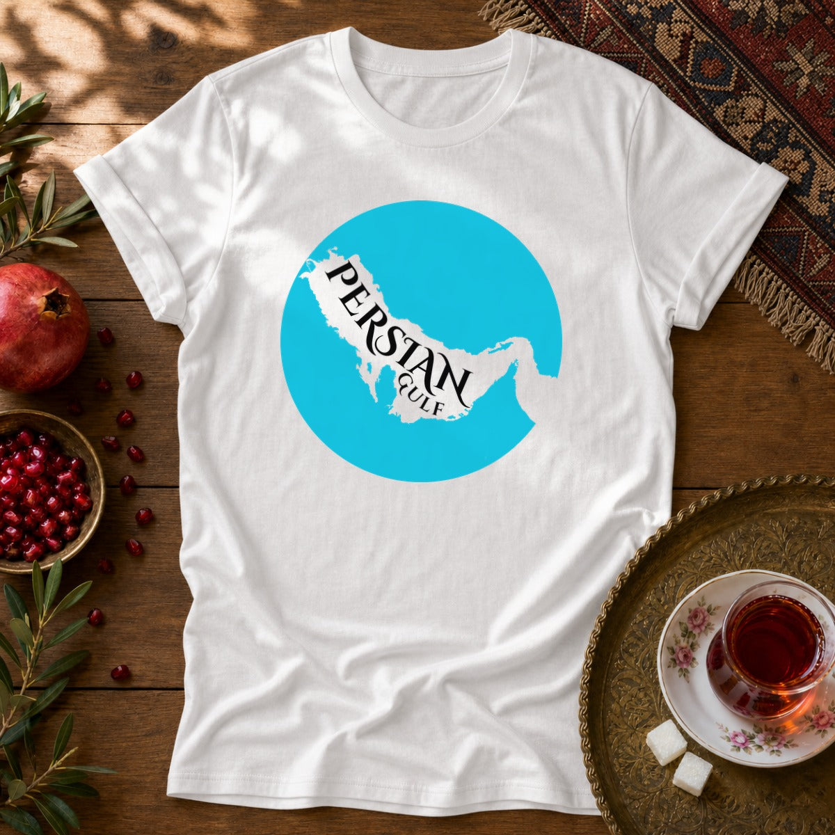 Persian Gulf Unisex T-Shirt - White