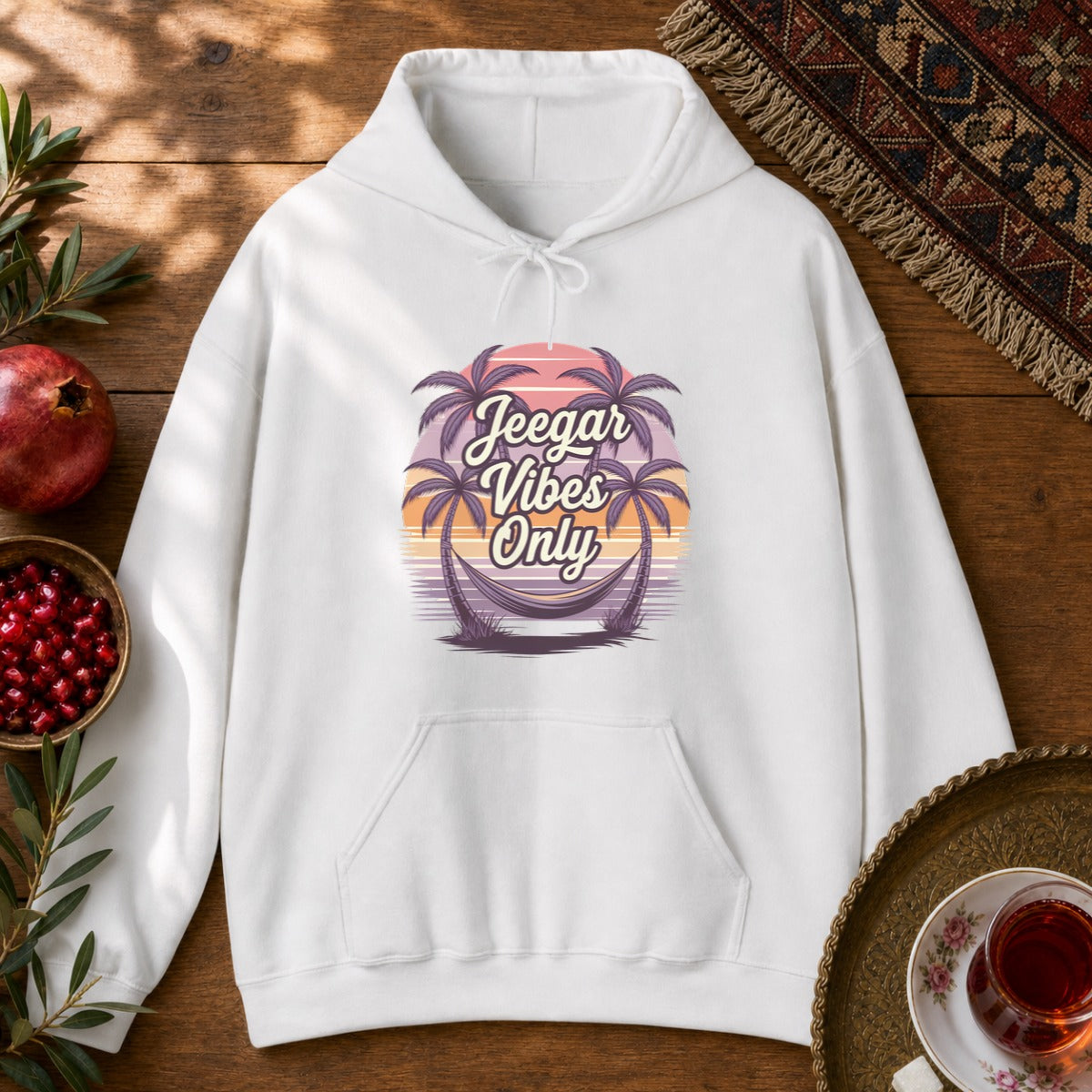 Jeegar Vibes Only Hoodie - White