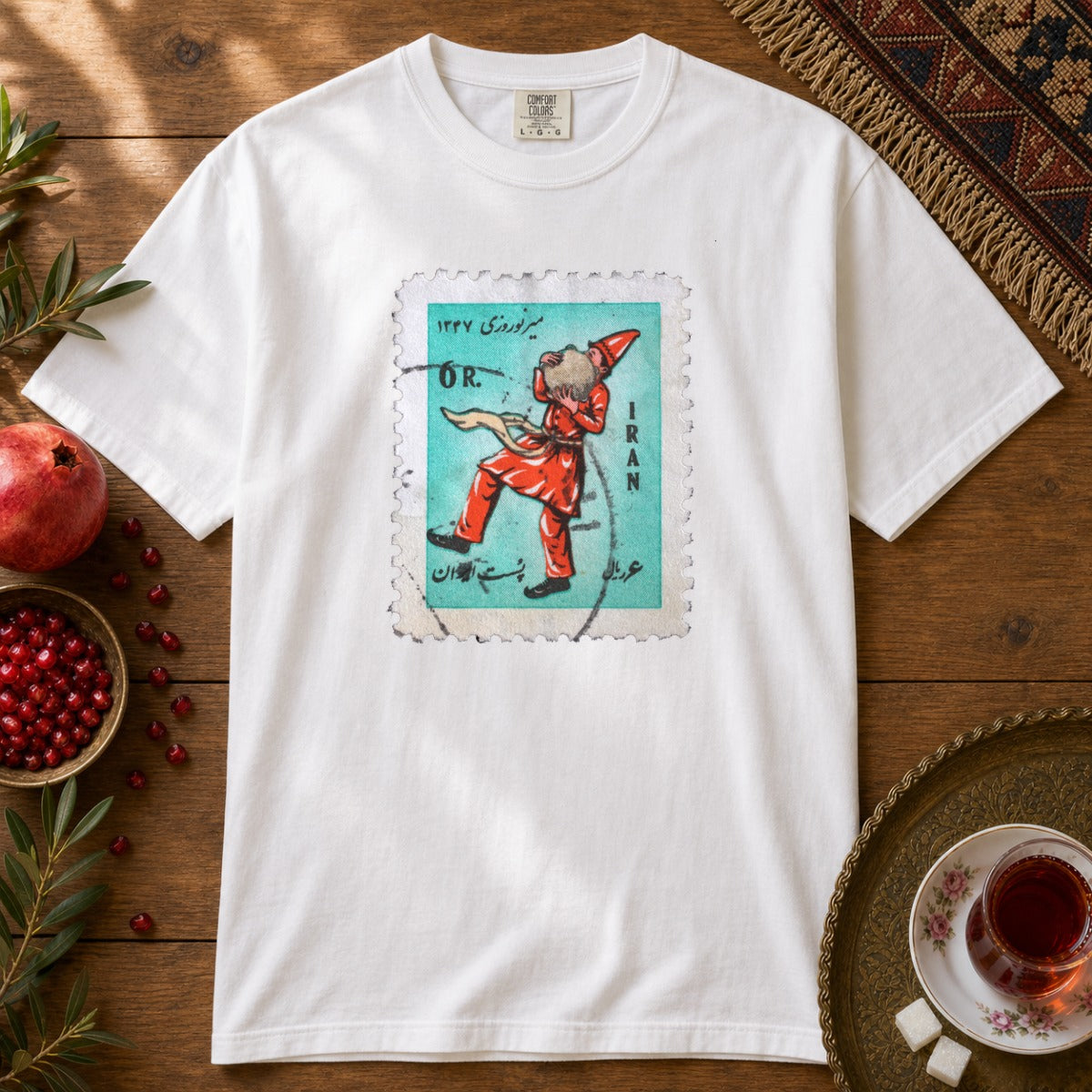 Mir-Nowruzi Premium Tee - White