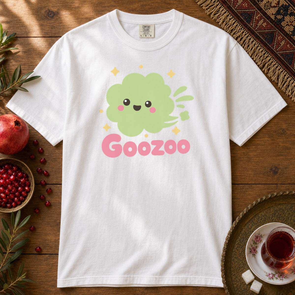 Goozoo II Premium Tee - White