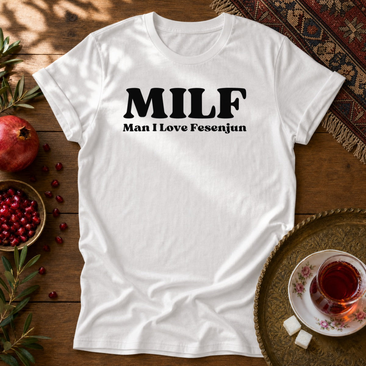 MILF Unisex T-Shirt - White