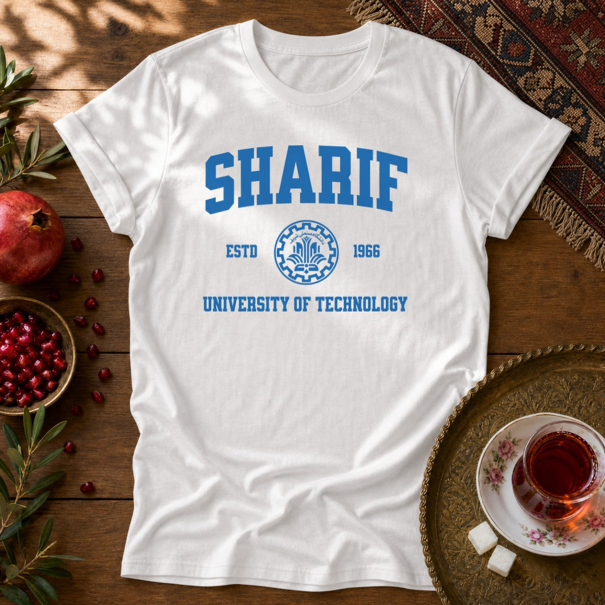 Sharif University Unisex T-Shirt - White