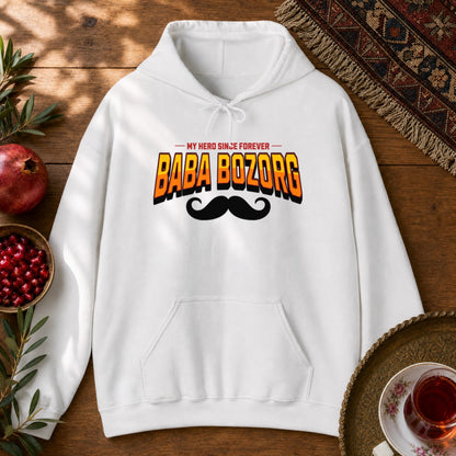 Bababozorg Hero Hoodie - White