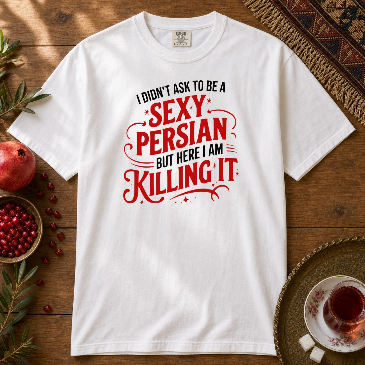 Sexy Persian Premium Tee - White