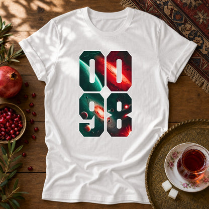 0098 Galaxy Unisex T-Shirt - White