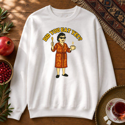 Did you eat yet? 2 Sweatshirt - White