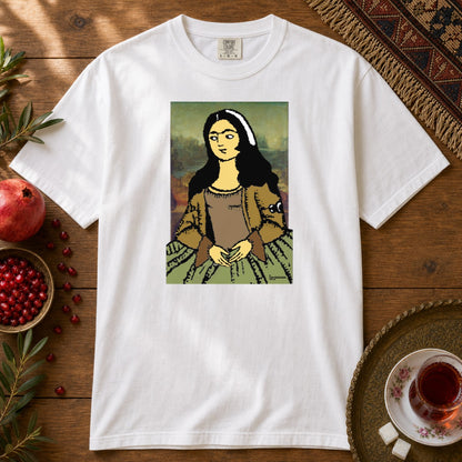 Mona Lisa Premium Tee - White
