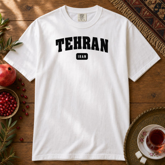 Tehran  Premium Tee - White