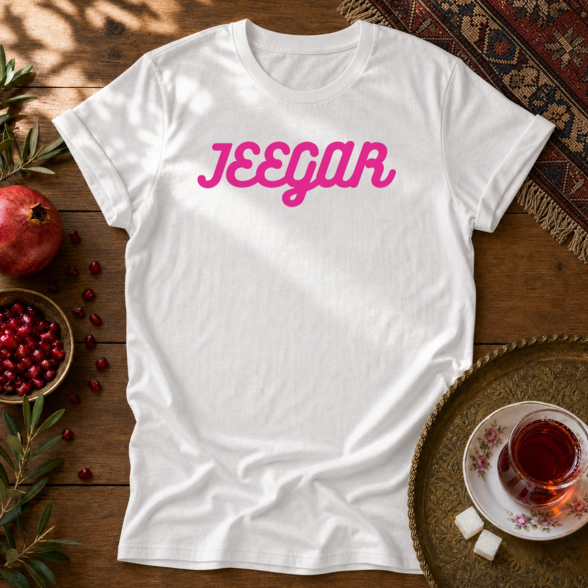 Jeegar Unisex T-Shirt - White