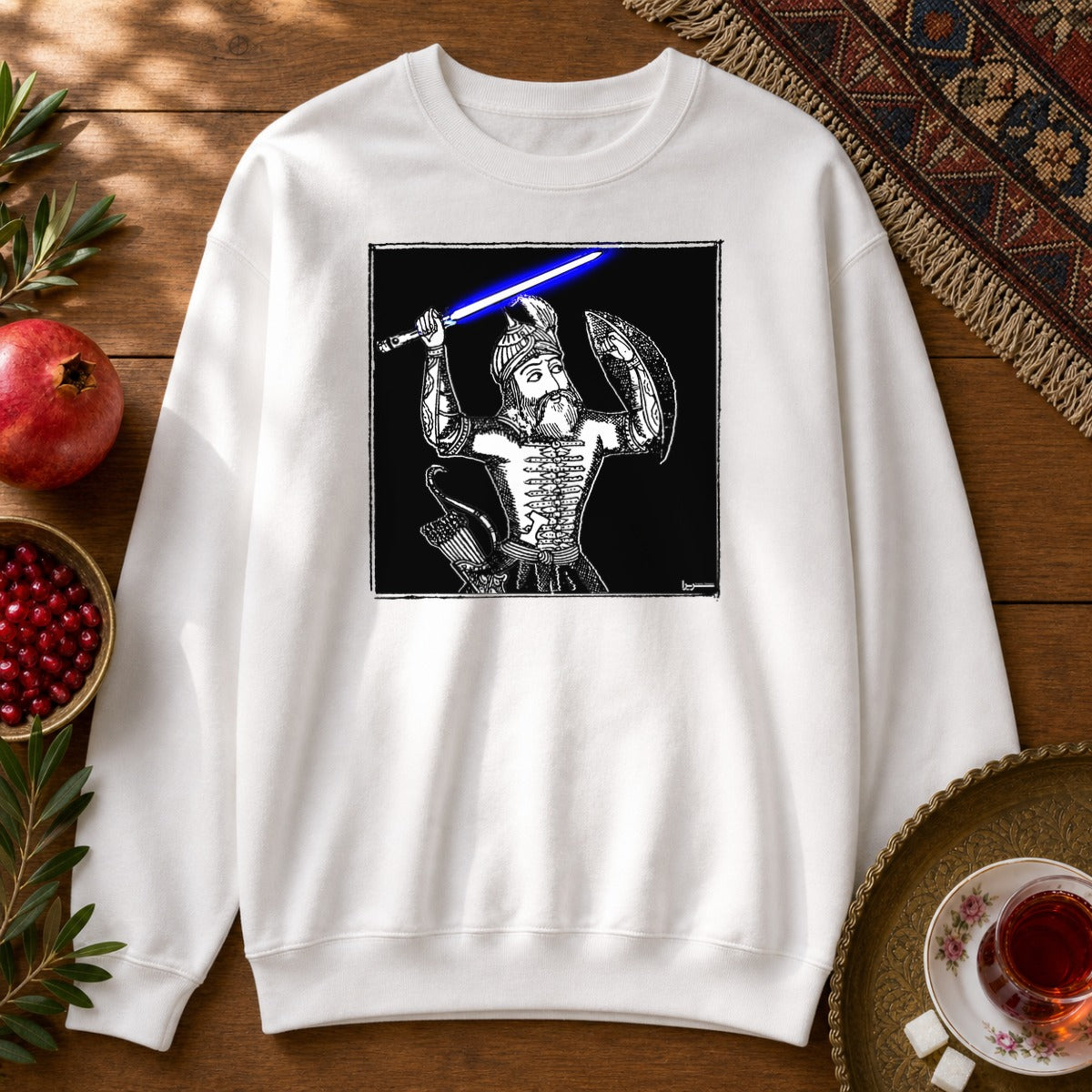 Rostam Skywalker Sweatshirt - White
