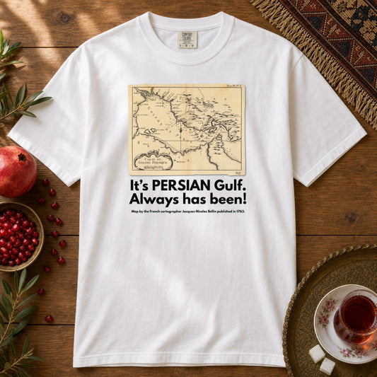 It's PERSIAN Gulf Premium Tee - White