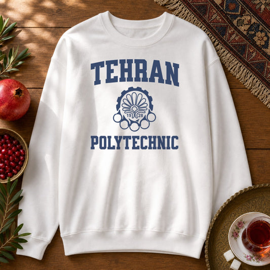 Tehran Polytechnic Sweatshirt - White