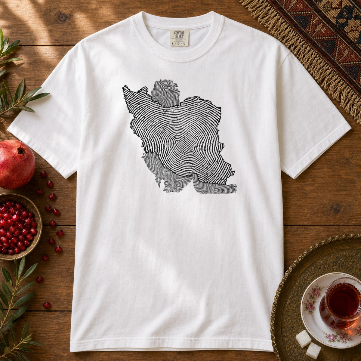 Iran is my ID Premium Tee - White