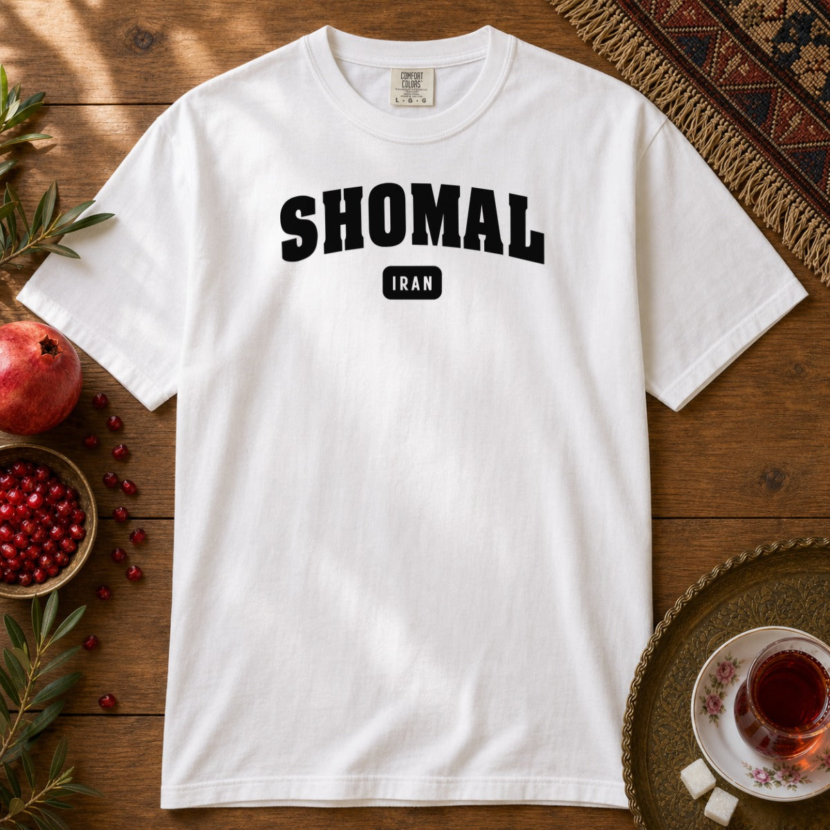 Shomal Premium Tee - White