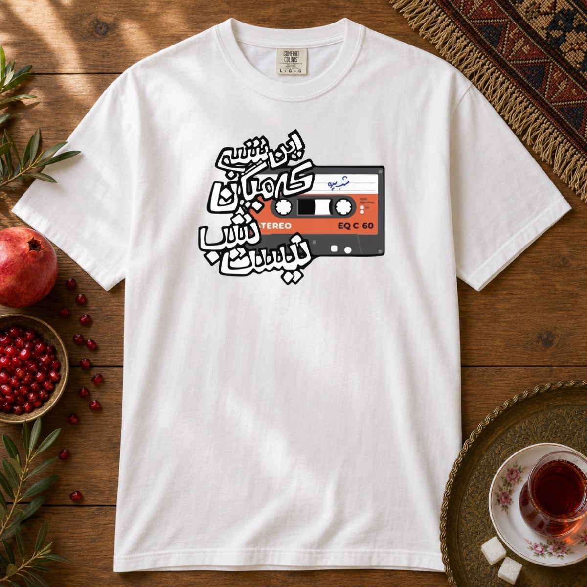 In Shab Premium Tee - White