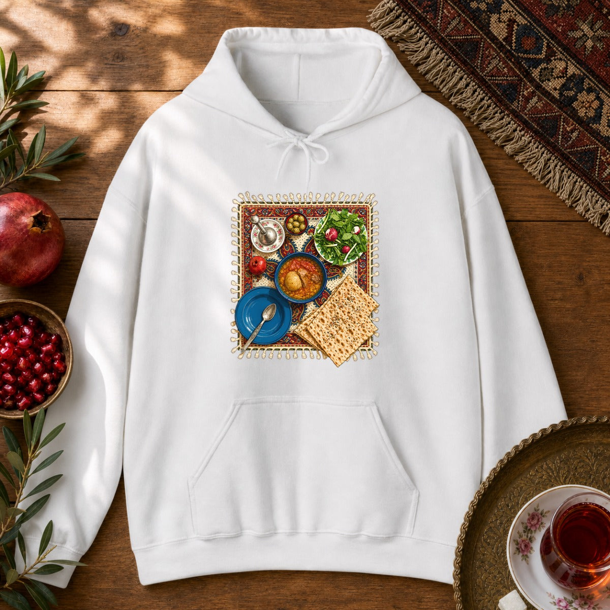 Dizi Hoodie - White