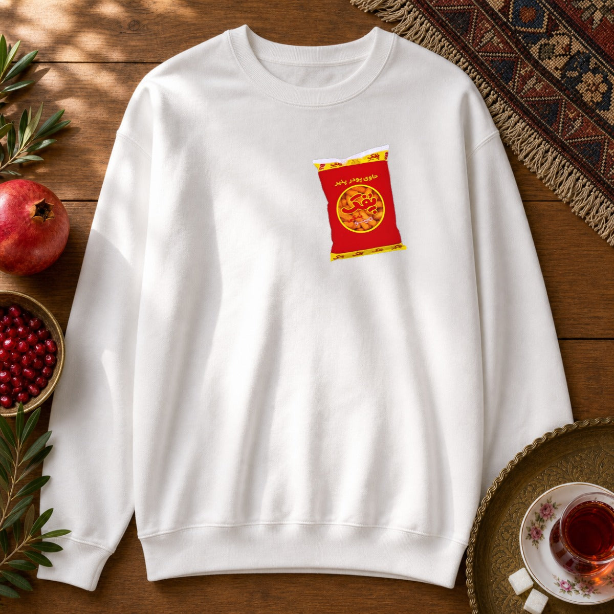 Pofak Namaki Sweatshirt - White