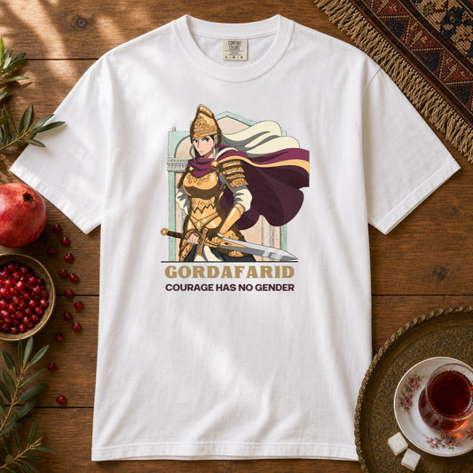 Gordafarid Premium Tee - White