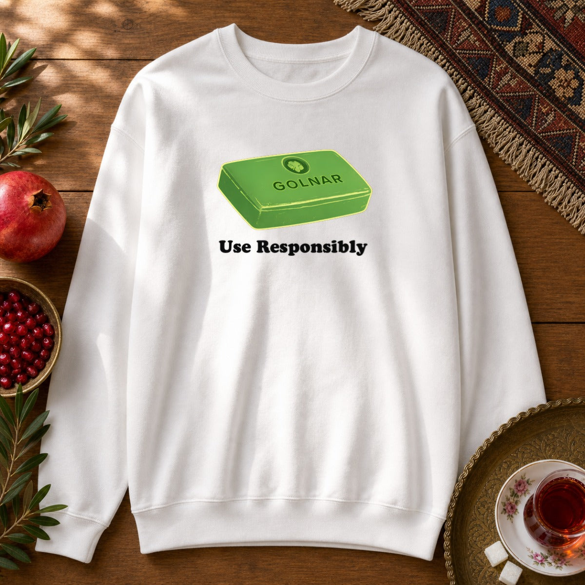 Golnar Sweatshirt - White