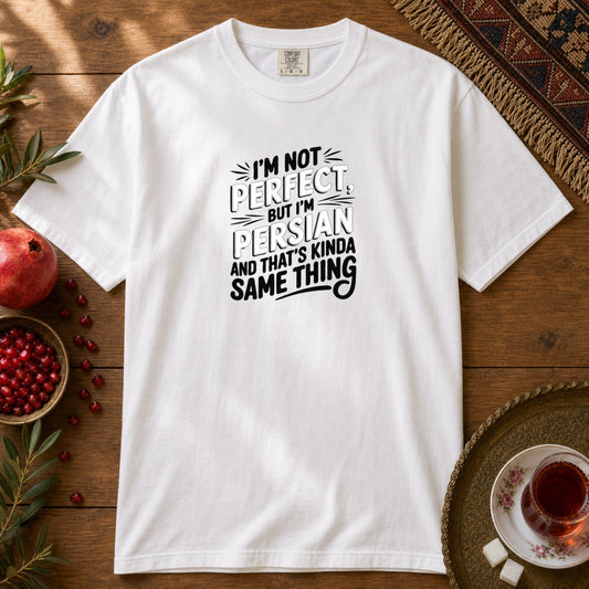 Perfect Persian Premium Tee - White