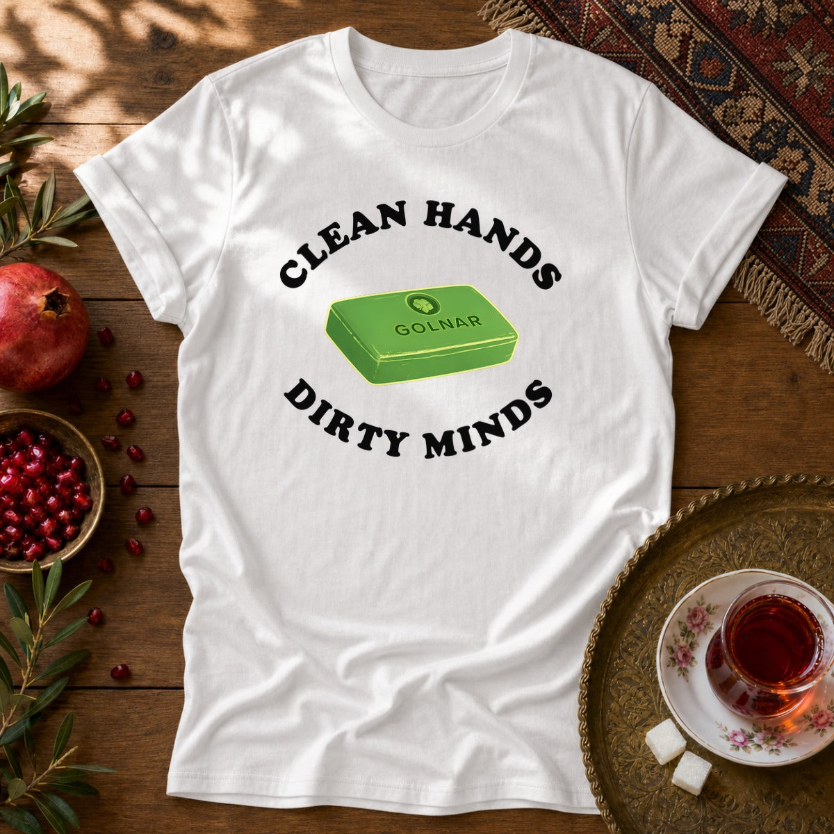 Dirty Minds Unisex T-Shirt - White