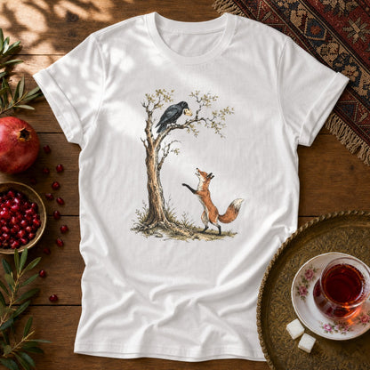 Roobah va Kalagh Unisex T-Shirt - White