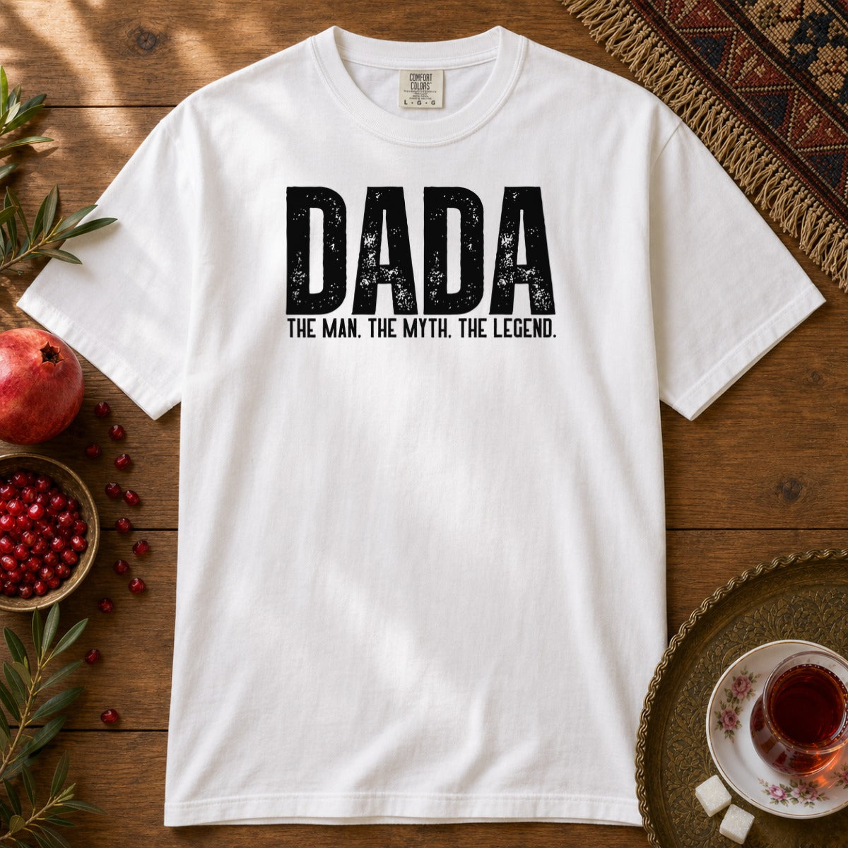 Dada, the myth Premium Tee - White