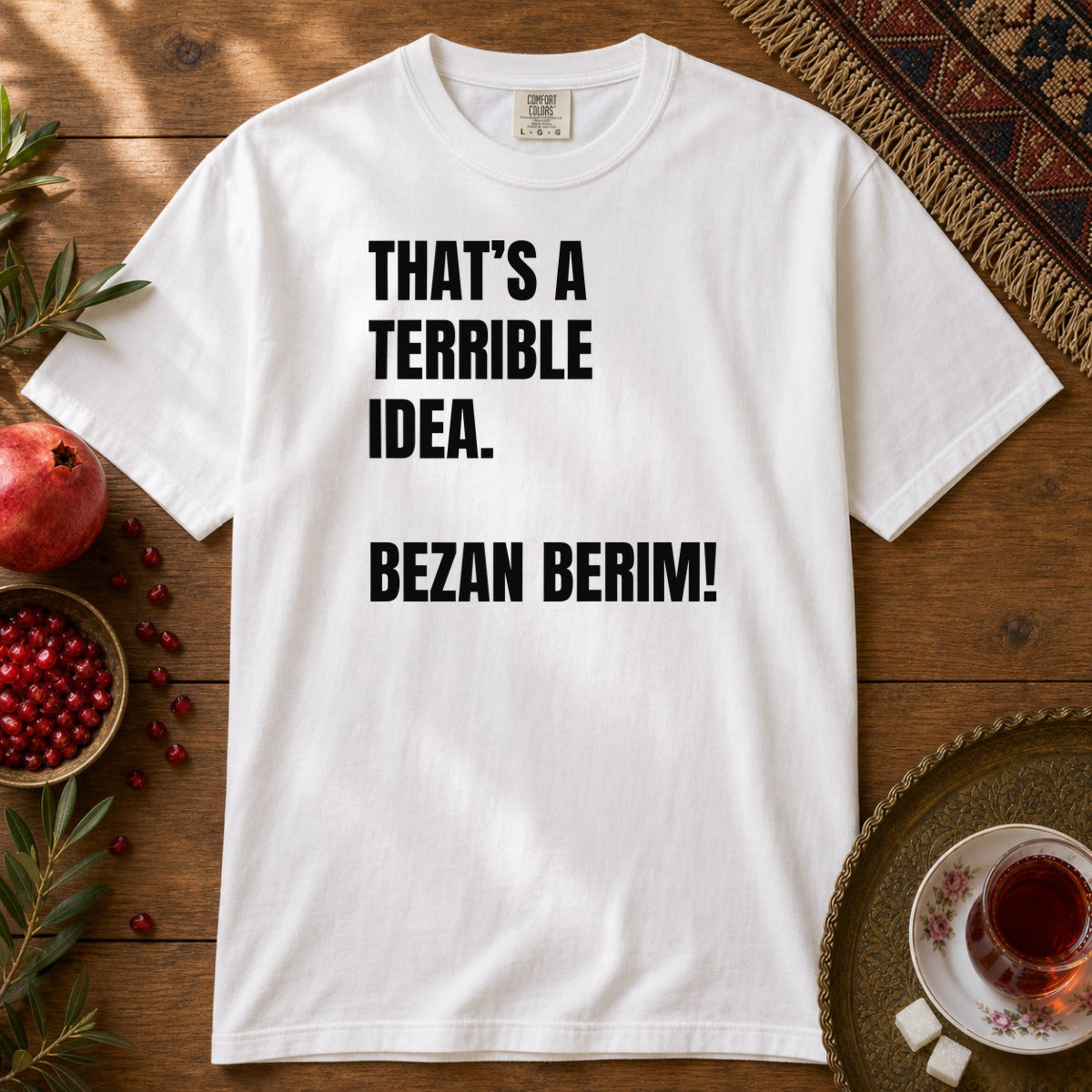 Bezan Berim! Premium Tee - White