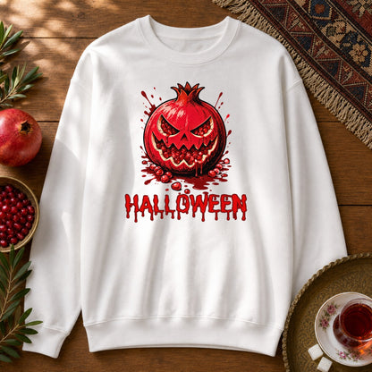 Halloween Anar Sweatshirt - White