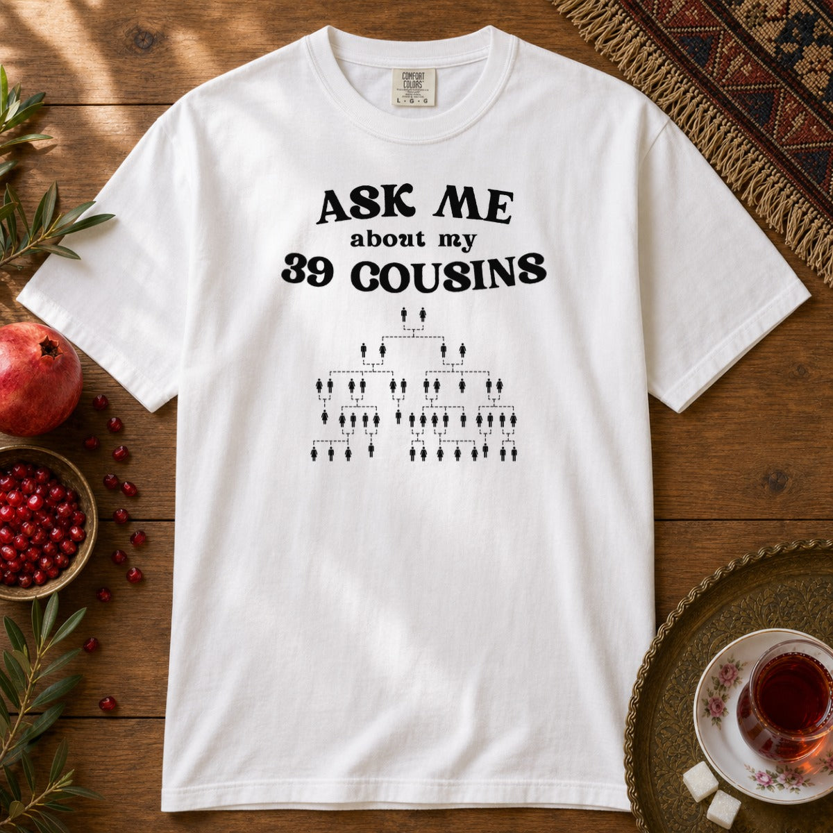 39 Cousins Premium Tee - White